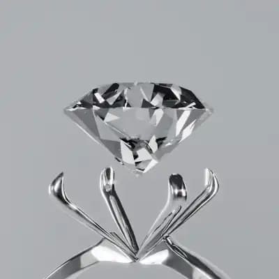 Photorealistic Diamond Ring – 3D Product Design & Rendering